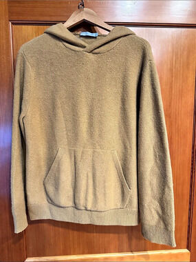 Vince 100% Cashmere Pullover Hoodie